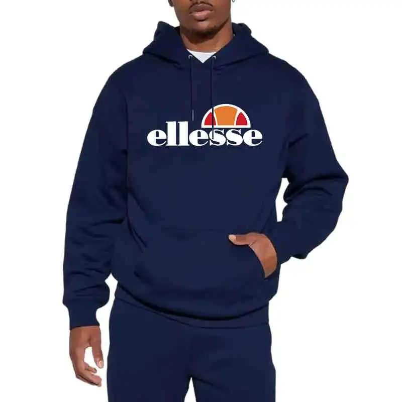 European 250G heavy-duty fabric men's hoodie Mens Pollover Spring Autumn warm Sports Hoodie Harajuku Unisex Clothing - view 3