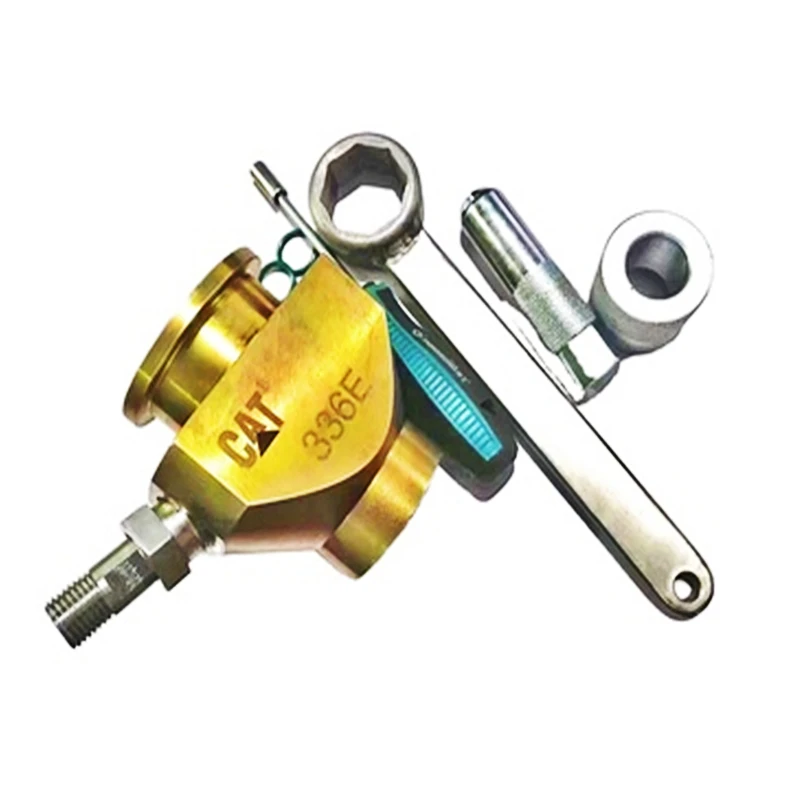 Common Rail Injector Removal Tool AHE Measurement Return Fixture Adapter Tool Set for CAT 336E 456-3493/3544