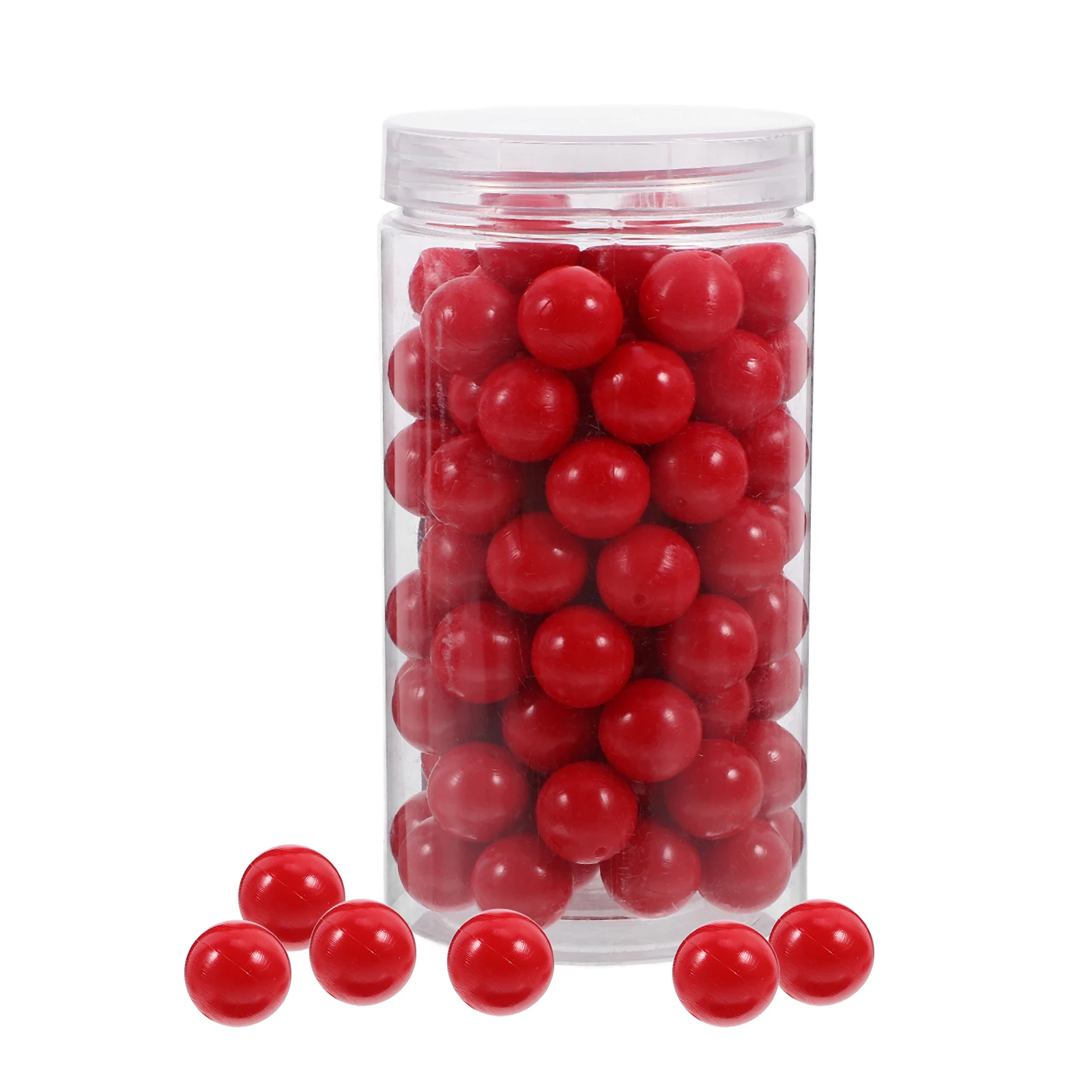 

100pcs Counting 15mm Plastic Solid Balls Kids Math Learning Toys Probability Teaching Supplies Mini Sorting Balls