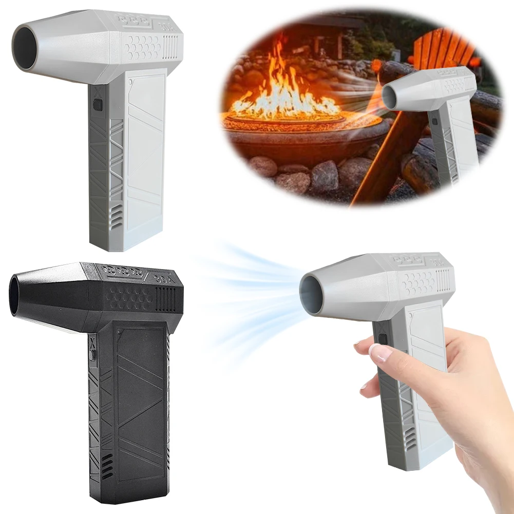 

130000RPM Mini Turbo Jet Fan 52m/s+ Brushless Motor Violent Turbo Fan 3 Speeds Jet Blower for Computer Keyboard Outdoor Car Home