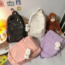 Japanese original Sufeng ins high school student backpack Korean version of ulzzang teenage girl heart cute backpack