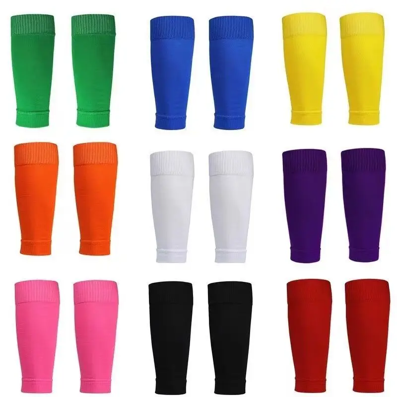 Long Tube Football Leg Guards Sleeves Anti Friction Shin Protection for Soccer Training