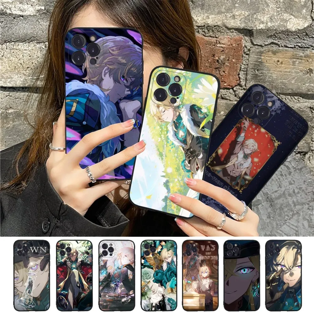 Aventurine-Honkai Star Rail Phone Case for iPhone 15 8 7 6 6S Plus X SE 2020 XR XS 14 11 12 13 Mini Pro Max Mobile Case