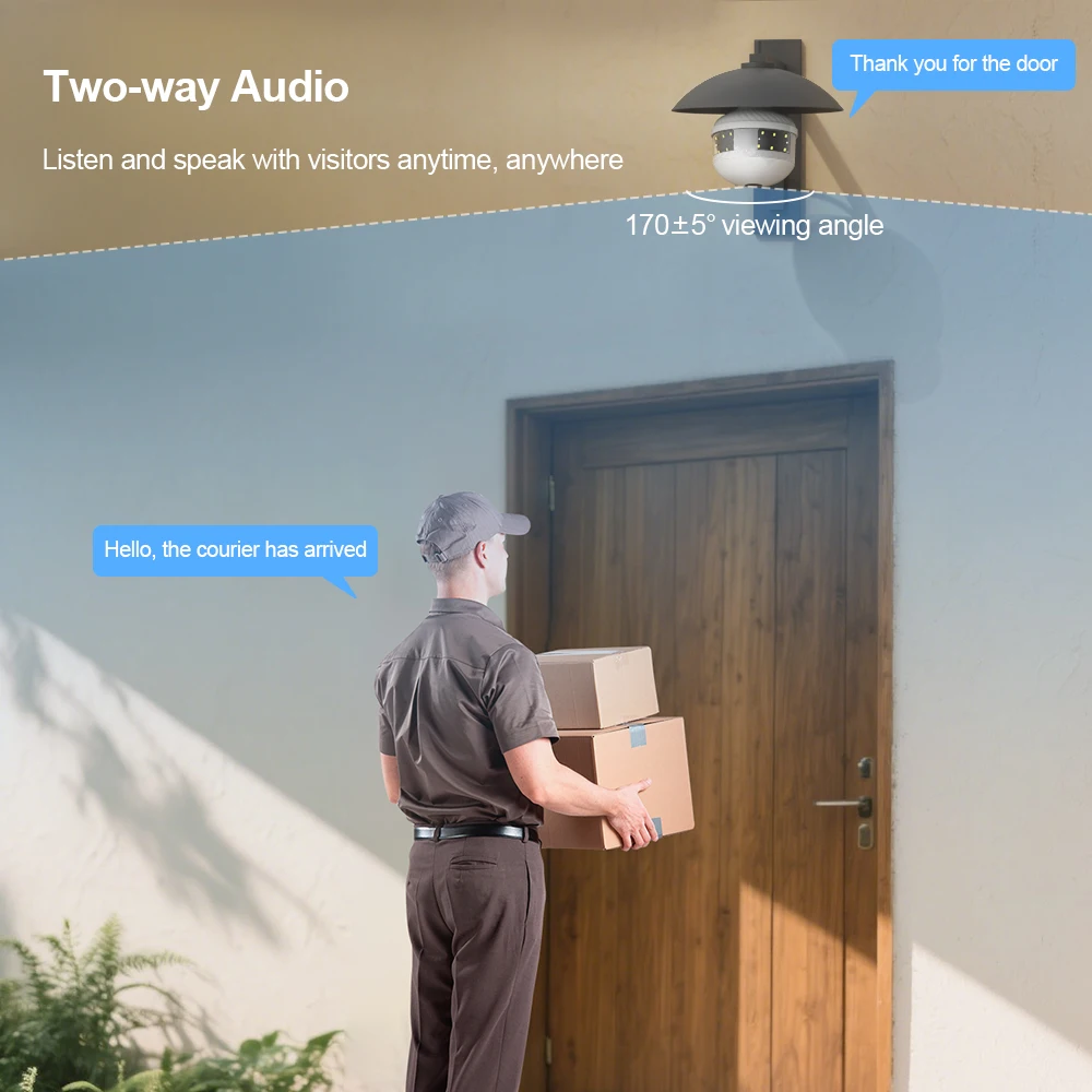 V380 PRO E27 لمبة الإضاءة كاميرا الأمن 360 رؤية بانورامية للرؤية الليلية الهاتف المحمول عن بعد 3MP كاميرا الأمن عين السمكة ليند