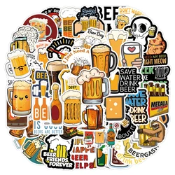 Engraçado Cartoon Beer Oktoberfest Adesivos, Etiqueta Graffiti, Decalques Graffiti para Skate, Bagagem, Capacete, Geladeira, 10Pcs, 30 Pcs, 50 Pcs, 110Pcs