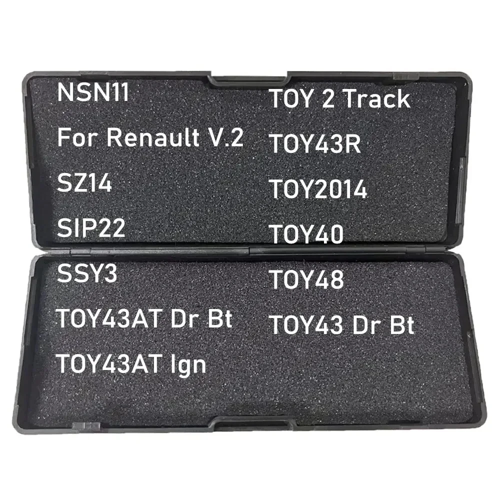 69-81 LiShi 2 in 1 NSN11 SZ14 SIP22 SSY3 TOY43AT TOY2Track TOY43R TOY(2014) TOY40 TOY48 TOY43 Locksmith Tools For All Types