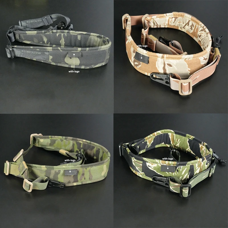 Tactical 2 Point Sling Strap 500D Nylon Modular Strap Quick Adjustable Multipurpose Outdoor Airsoft Accessories Shoulder Straps