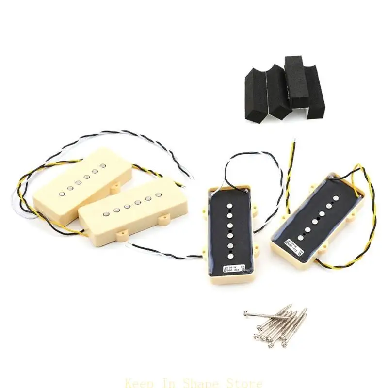 

U1JC Guitar Single Coil Guitar Pickups Neck and Bridge Pickup Replacements