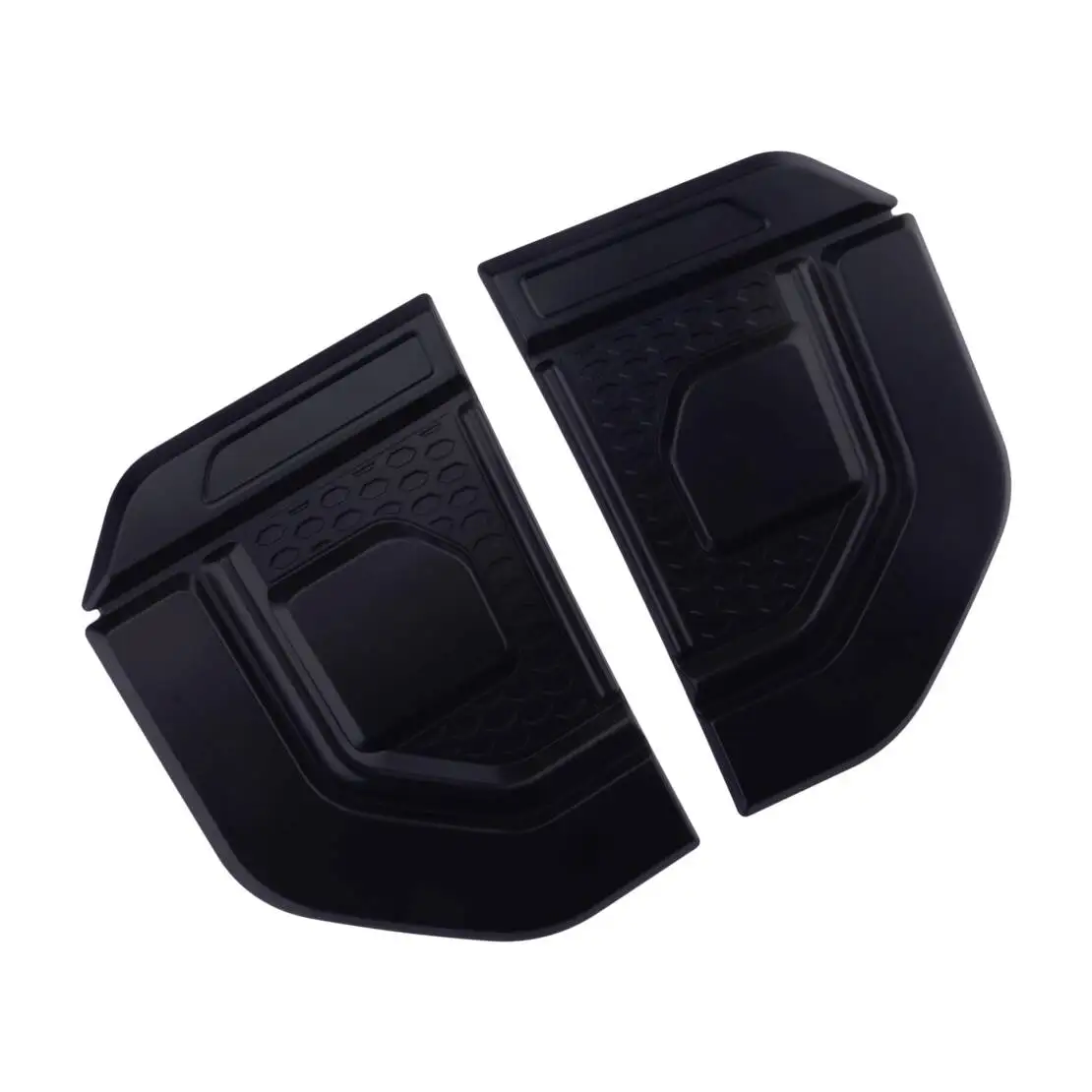 

1 Pair Side Fender Vent Fin Air Wing Cover Trim Fit for Toyota Prado Land Cruiser LC250 2024 Matte Black Plastic