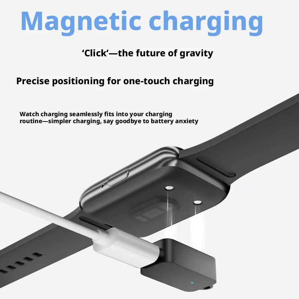 Adaptador de Carregamento Substituto para Samsung Galaxy Fit 3, Dock de Carregamento USB Tipo-C Portátil para Acessórios Samsung Galaxy Fit3