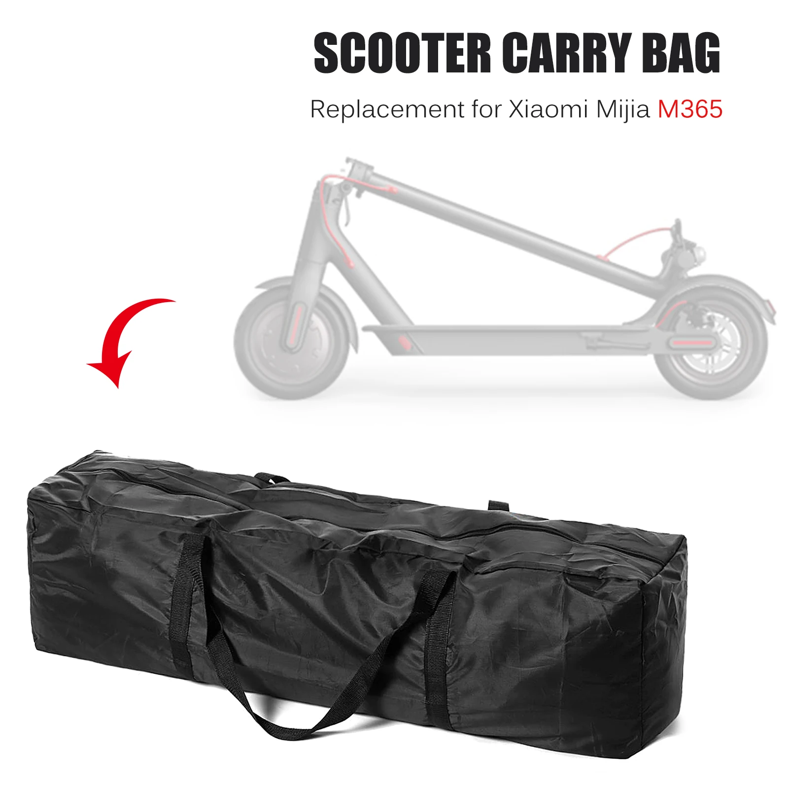 Borsa per il trasporto di Scooter elettrici pieghevole borsa per il trasporto di E-Scooter impermeabile borsa per il trasporto di Skateboard Oxford