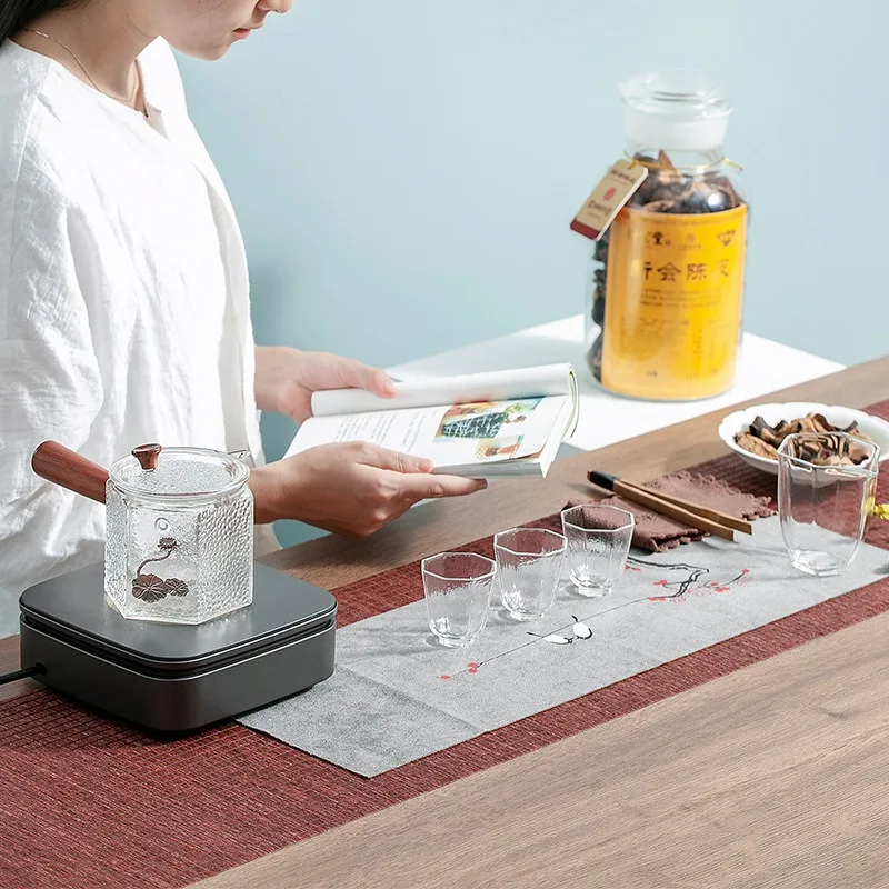 Travel tea set Household portable storage Kung Fu tea making set Japanese tea office