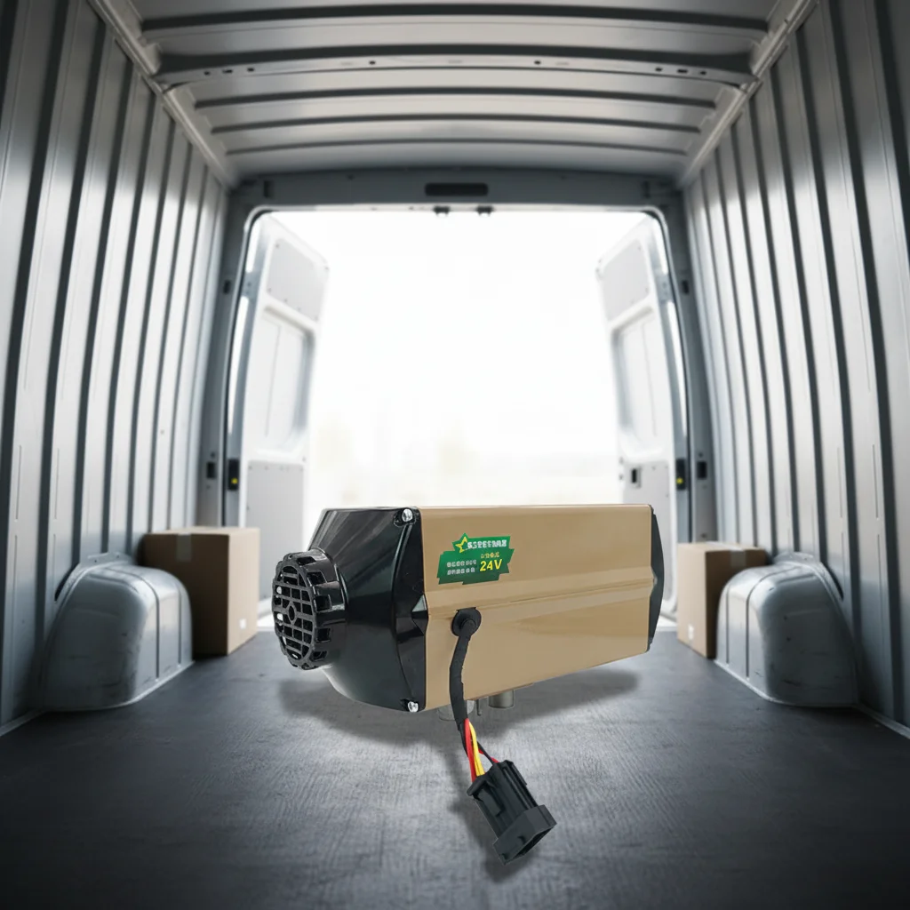 

Hot Selling China Factory 12V 8kw Fast Heating Low Noise Portable Diesel Split Parking Heater For RVs