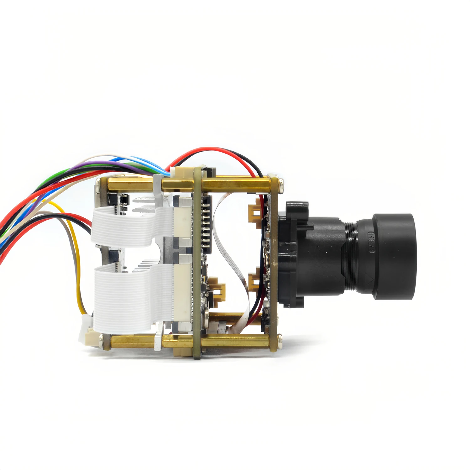 4MP 1/1.8 الاستشعار سوبر ضوء النجوم اللون للرؤية الليلية كاميرا شبكة مراقبة IMX664 ، HI3516DV500 رقائق CMOS الاستشعار حساسية عالية