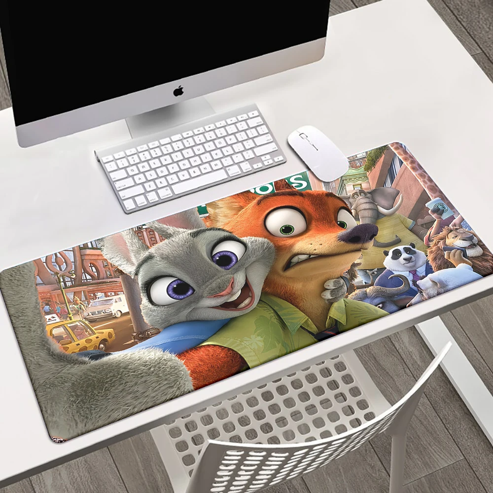 Zootopia print Mouse Pad Keyboard Gaming Accessories Mouse Mats Game Office Computer PC Gamer Laptop Desk Mat table mat