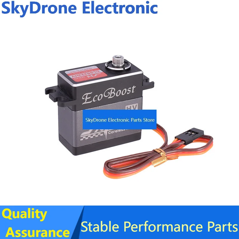 SkyDElJX Servo CLS6322HV 21KG Large Torque High Voltage CNC Aluminium Shell Metal Gear Coreless Digital Servo For RC Helicopter