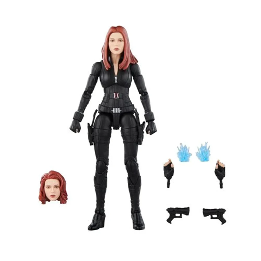 سلسلة Marvel Legends Black Widow: The Winter Soldier القابلة للجمع مقاس 6 بوصات، مجموعة جراج رقمية للدمية