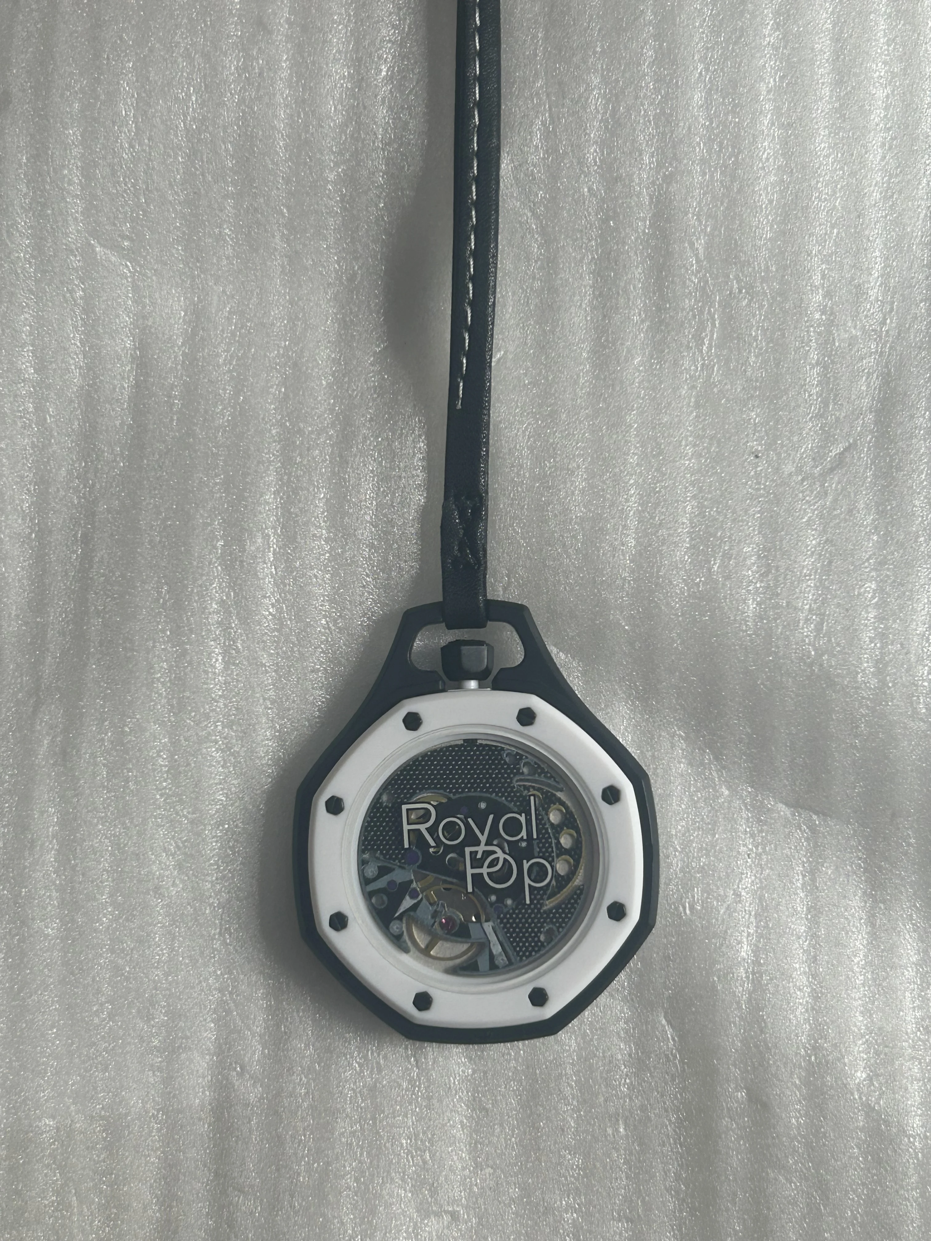 No Box 1:1 Replica AP SWATCH Joint Watch Quartz PockeWatch Royal Pop Oak Pocket Watch Couple Watch Exquisite Birthday New Gift view 5