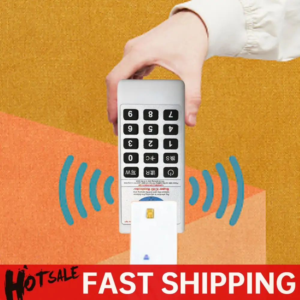 

RFID NFC IC Card Reader & Writer 125Khz-13.56MHZ Access Tag Duplicator Handheld RFID Smart Card Reader IC ID Duplicator
