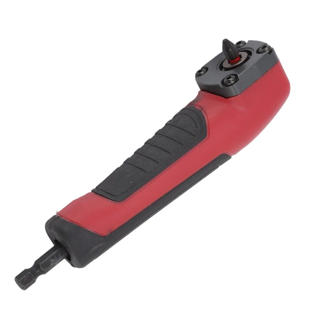

Heavy Red Drill Attachment 90 Degree Quick-Change Drill Adapter Ergonomic Drill Bit Corner Adapte Automotive Repair