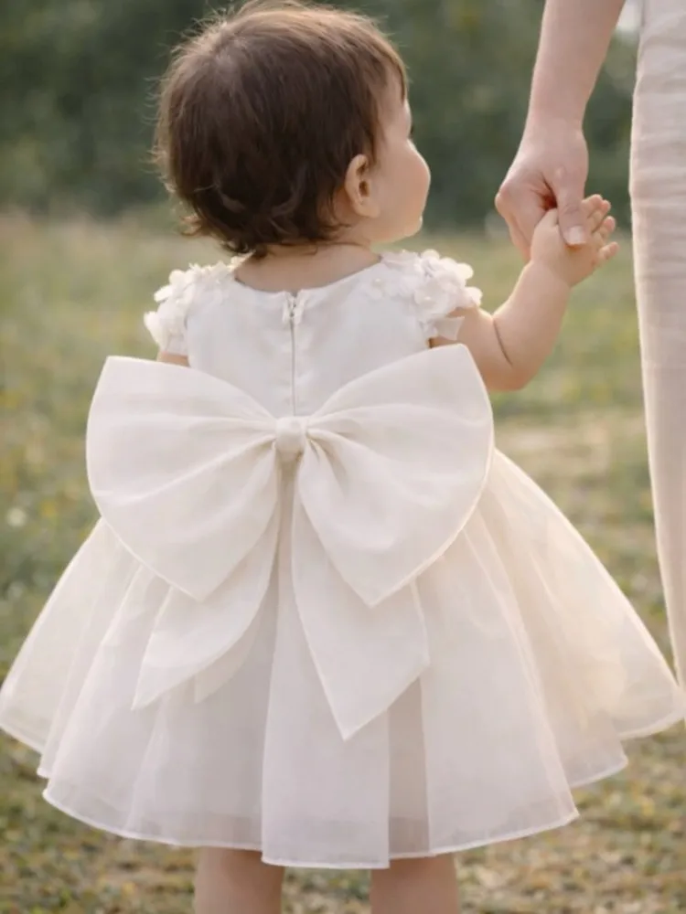 Neues Kinder-Partykleid, Gastgeberin, Klavier-Aufführung, Geburtstag, Hochzeit, Mädchen-Partykleider A5030, Vestidos, Blumenmädchenkleider – Detail 7