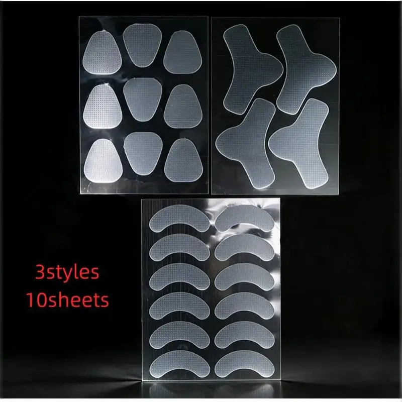 10 Sheets Preventing Frowning Facial Patches Suitable For The Forehead Between The Eyes Around The Mouth And The Lips Area