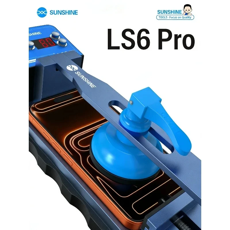 

SUNSHINE LS6 Pro Universal LCD Screen Heating Repair Separator for All Mobile Phone Screen Opening Disassembly Repair Tools