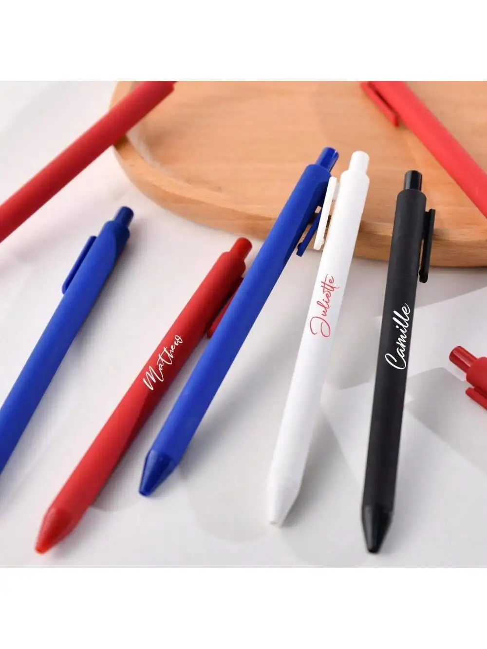 1PC personalized pen, ideal gift for Back to school season，anniversary or wedding, personalized custom gift, bright macron color view 2