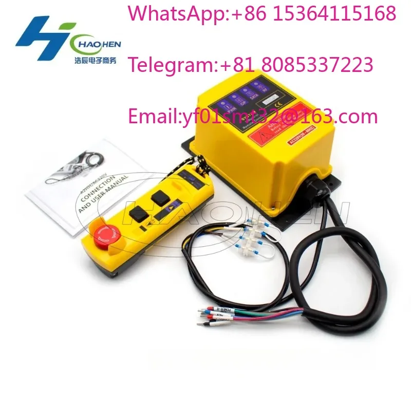 A2HH Industrial Remote Control Switch 220V 380V Built-in Contactor With Emergency Stop For Electric Hoist