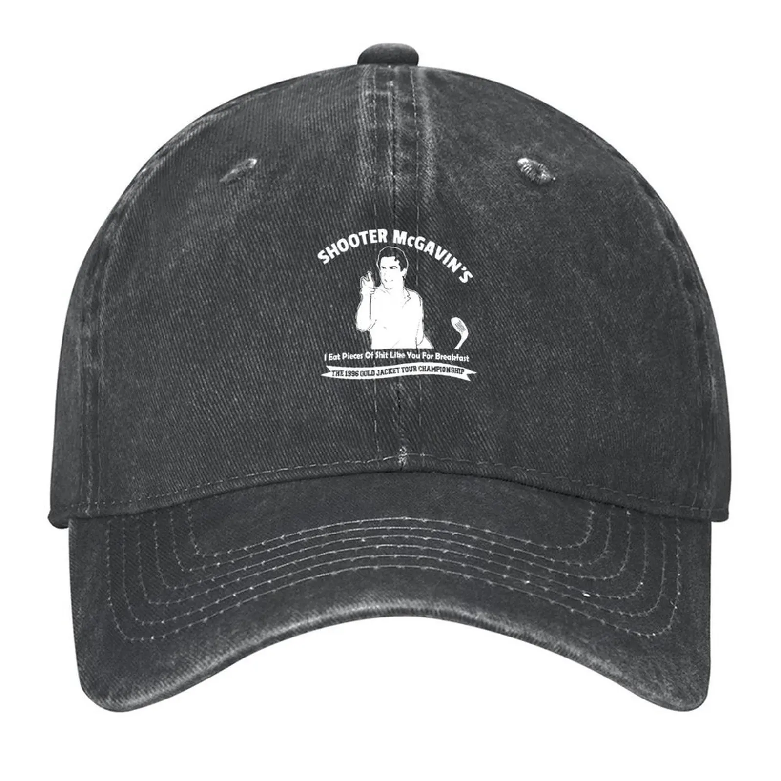 

Golfing Tournament Shooter McGavin Baseball Cap Beach Hat Man For The Sun hats on offer Sunscreen For Men Women's