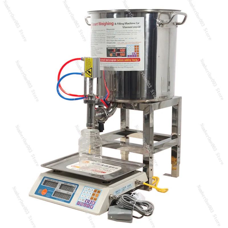 

Маленькая медовая жидкость, полностью автоматическая машина для количественного розлива каши, йогурта, воска, клея, полуавтоматическая для густой промышленности