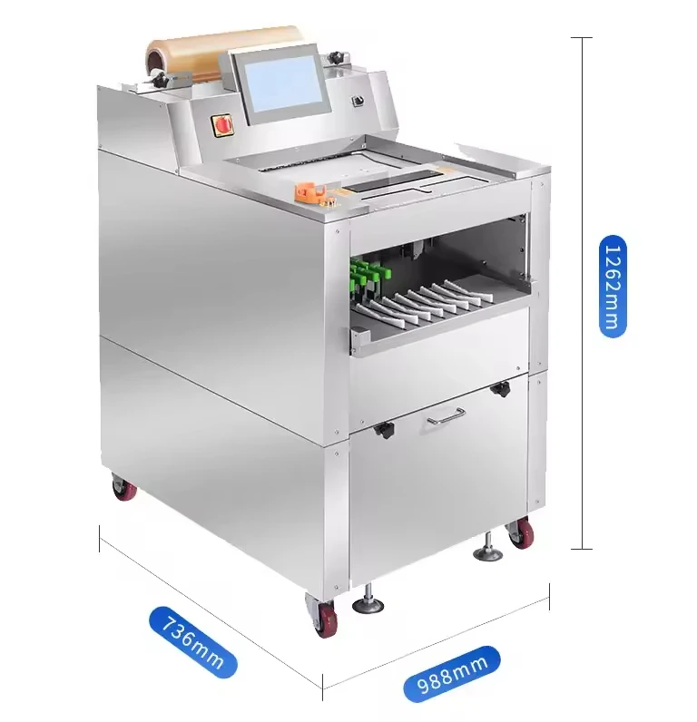 2026-Supermarket Labeling and Weighing Packaging Equipment/Fruit and Vegetable Packaging Machine/Cling Film Packaging Machine