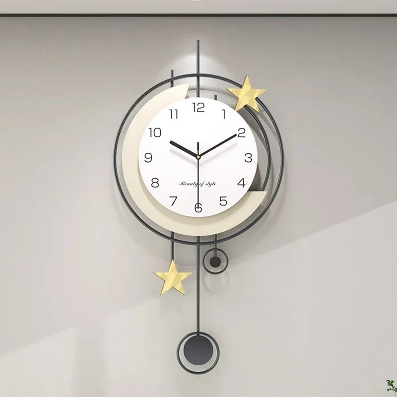 Silent Wall Clock for Restaurant Large Modern Easy to Read for Cafe Kitchen Office Commercial Use
