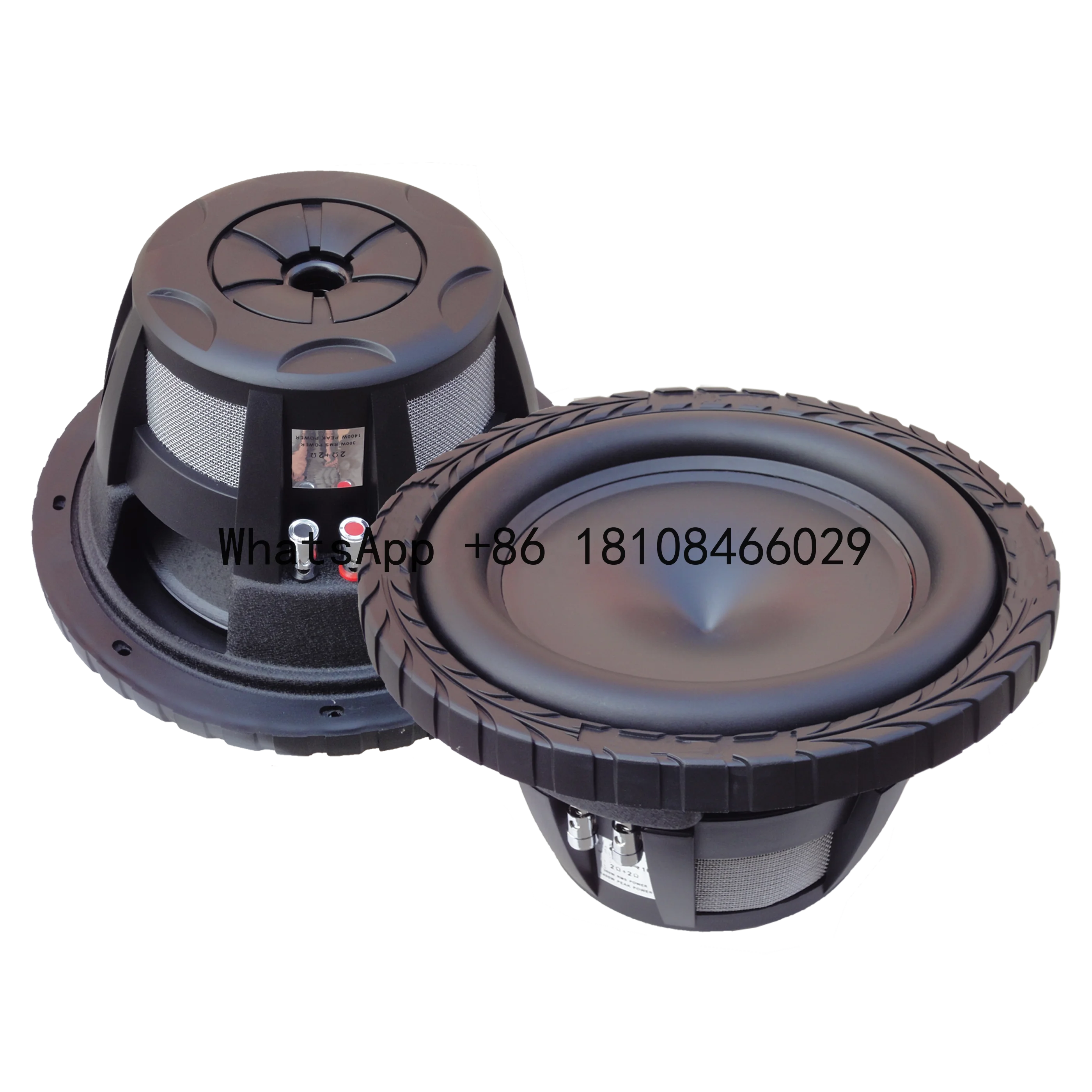 

Perfectly Ventilated Black Stamped Basket High Level Audio Subwoofers 10 Inch Speaker 12 Inch Subwoofer