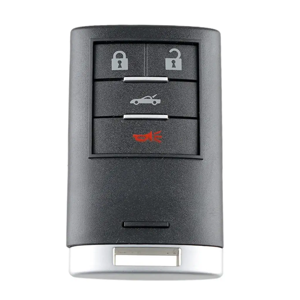 Car 4 Button Remote Key Fob Case Shell for Chevrolet Corvette Cadillac XLR