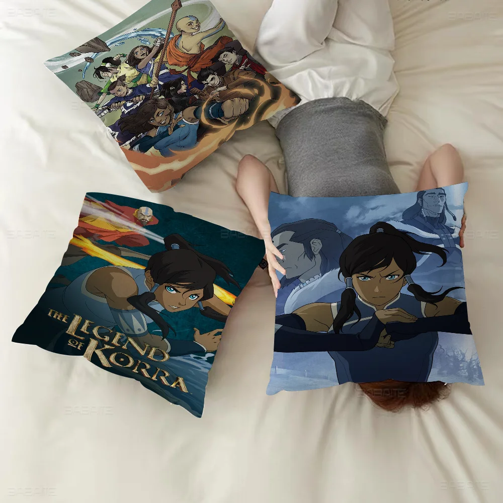 Legend Of K-Korra Pillow Anime Pillow Sofa Bed Head Pillow Cover Cushion Cover 45x45 Cm Fashion