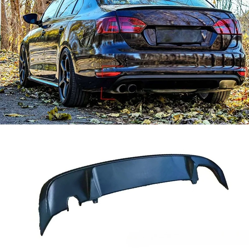 

For Volkswagen Jetta 2012-2014 GLI Model Rear Lip Spoiler Snap-On Installation Upgrades Car Exterior Modified Auto Accessory
