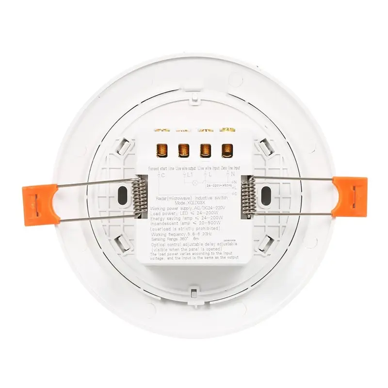 [LXYA68Z!] Ceiling Motion Sensor Switch 360 Degree Microwave Radar Sensor Detector For Commercial Applications