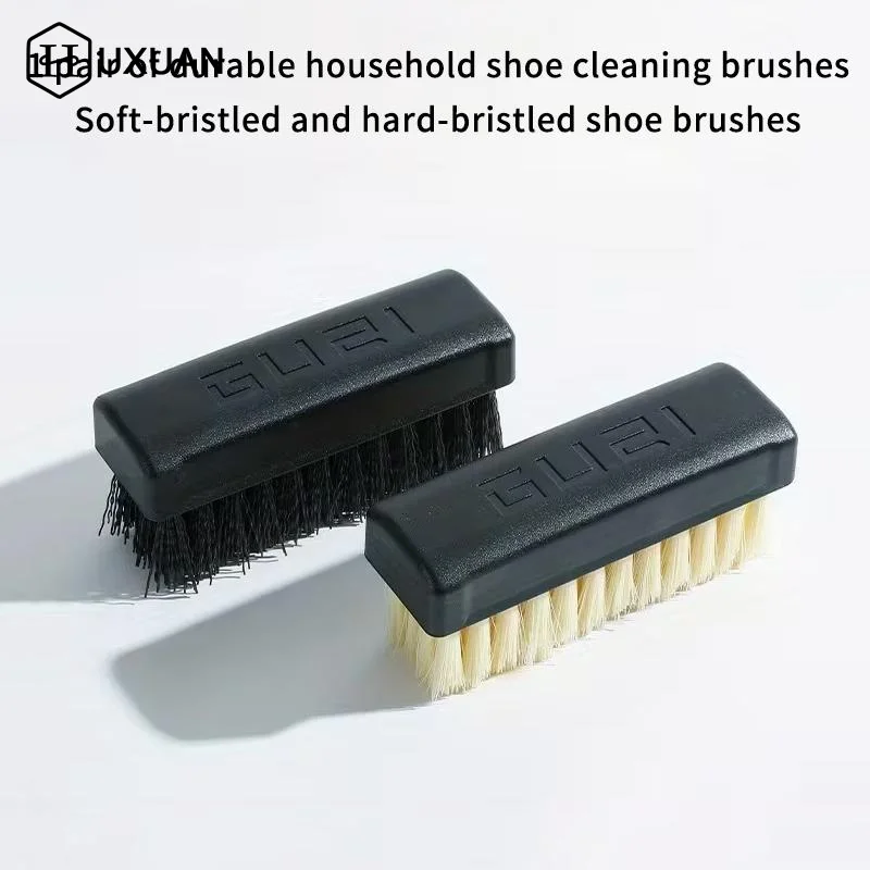 Durable Nylon Shoe Cleaning Brush Dual Sided For Efficient Removal Of Mud Grass And Scuffs From Any Shoe Type