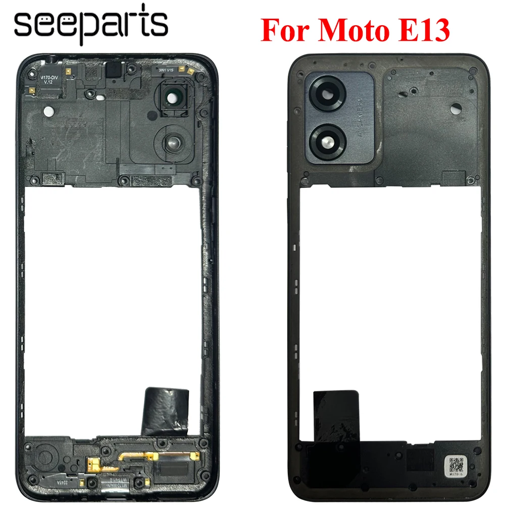 

For Motorola Moto E1 Middle Frame Rear Bezel Plate Chassis Housing E13 Back Frame Replacement Parts