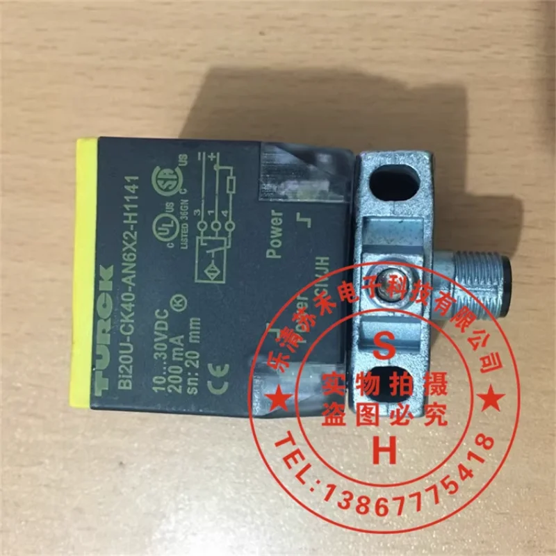 

New Proximity Switch BI20U-CK40-AP6X2-H1141 Connector PNP Normally Open Waterproof Sensor