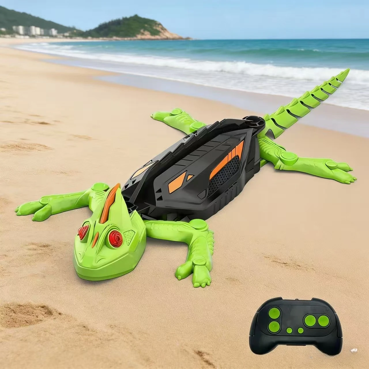 Robot-żaba wspinająca się po ścianach, bioniczna zabawka na pilot, na gładkie ściany, najlepszy prezent na Boże Narodzenie