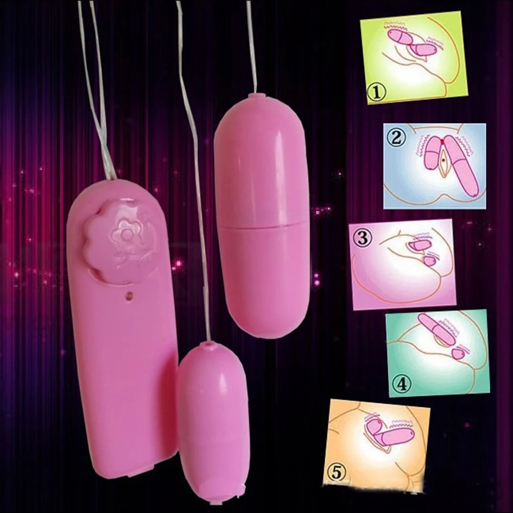 Vibrador de huevos de 2 tamaños con Control remoto, estimulador del clítoris del punto G, amante vibrador, Jingle Egg, Juguetes sexuales para mujeres, masturbación, mamada