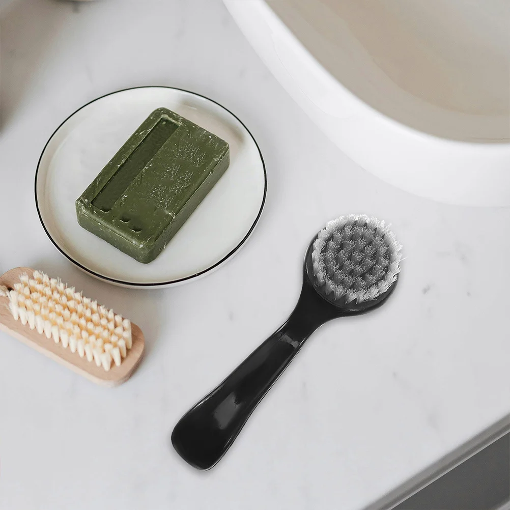 Brosse de nettoyage de la poussière, petite brosse manuelle pour le visage, outil de nettoyage du visage, exfoliant, épurateur de pores, soins de la peau, 6 pièces