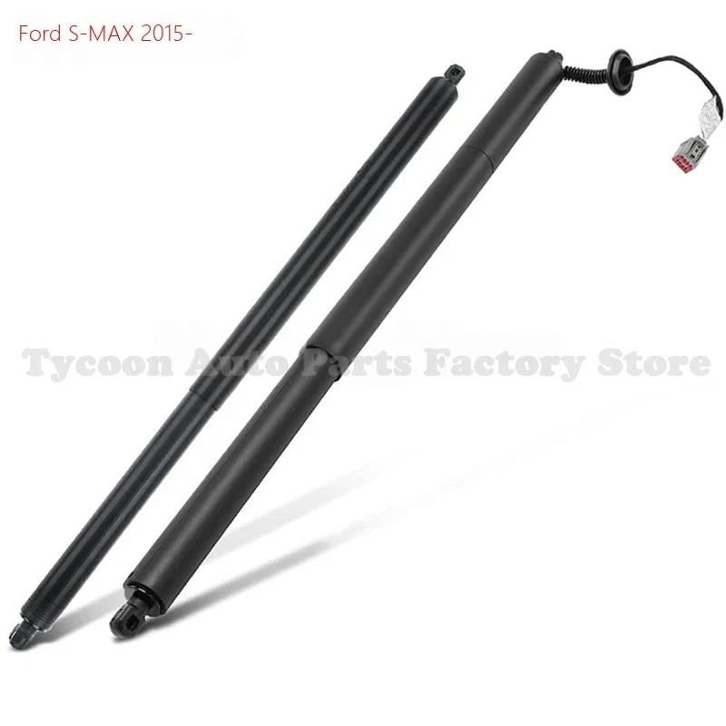 

New 2pcs EM2BR-402A55AB EM2BN-402A74AC Rear Left Electric + Right Non-electric Tailgate Support Rod for Ford S-Max 2015-2018