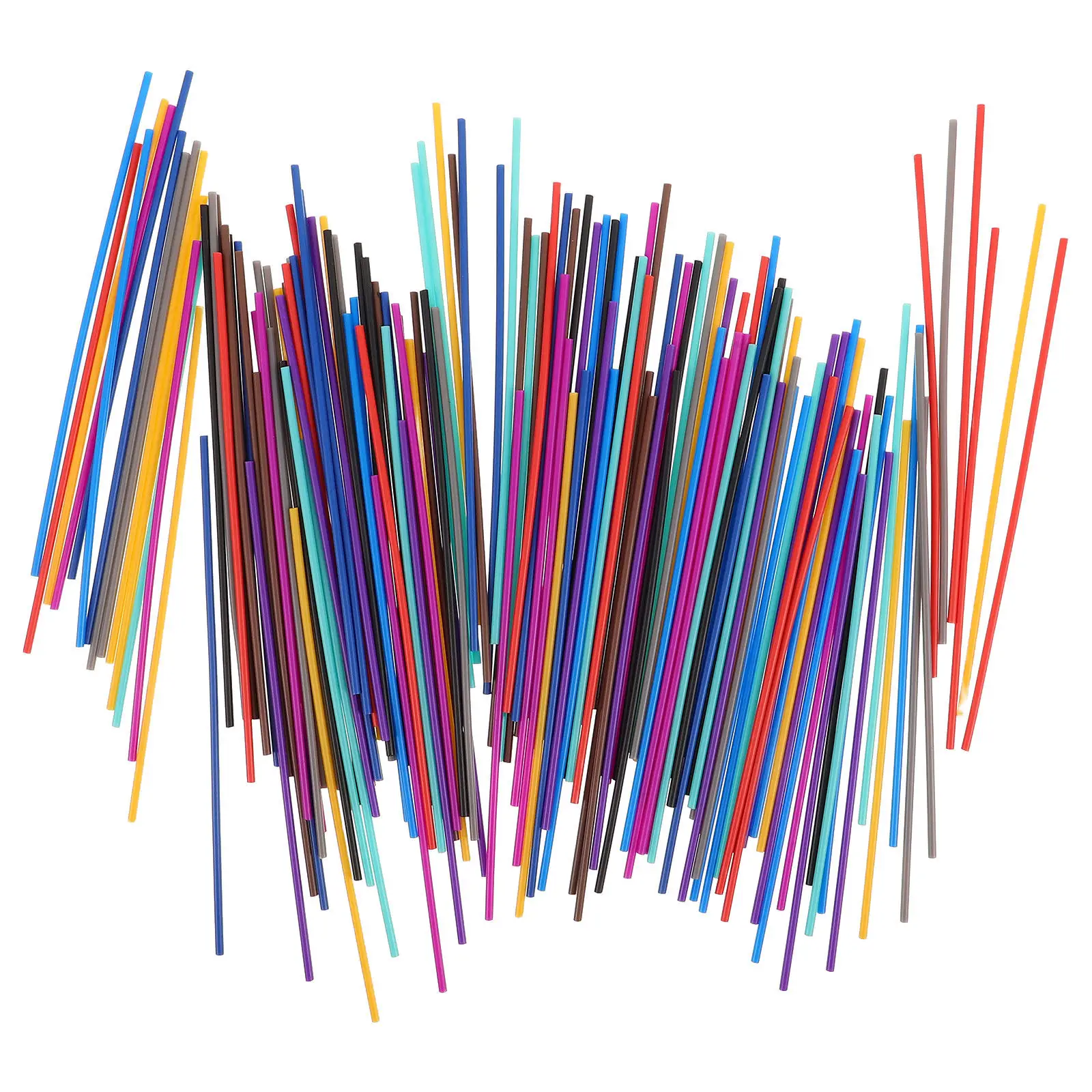 

260 шт. сменных нитей для 3D-ручек PCL 2,5 мм x 15 см, разные цвета, плавная подача, для 3D-принтеров Doodler, поделок и творчества