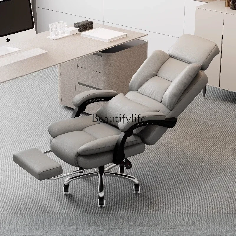

Executive Pillow Office Chair Nordic Design Tall Roller Office Chair Swivel Recliner Cadeira Para Escritorio Home Furniture