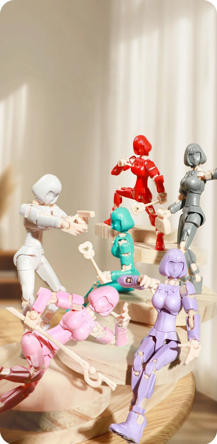 3D-Gedruckte Schaufensterpuppe Magische Schönheitsmädchen-Actionfigur Mehrfach Gelenkige Bewegliche Formwandelnde Roboter-Dekoration Geschenke – Detail 1