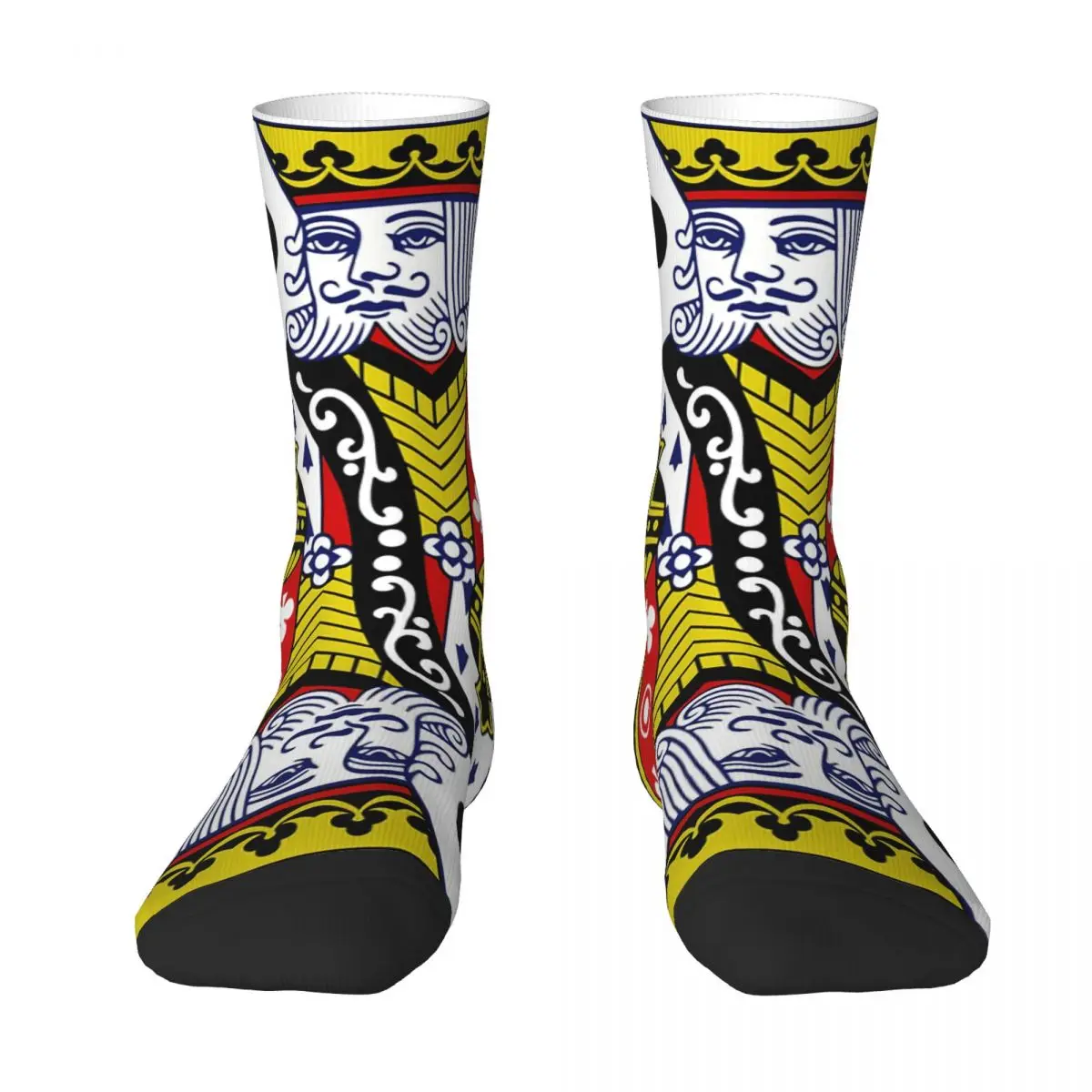 King Of Clubs Playing Card Adult Socks,Unisex socks,men Socks women Socks