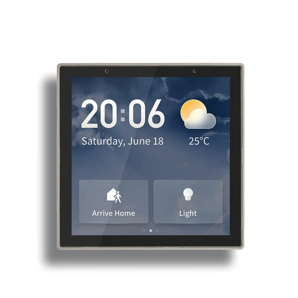 2022 Newest Linux Smart Home Automation Control Panel With Tuya Smart Life App Alexa Google Home Voice Control Function